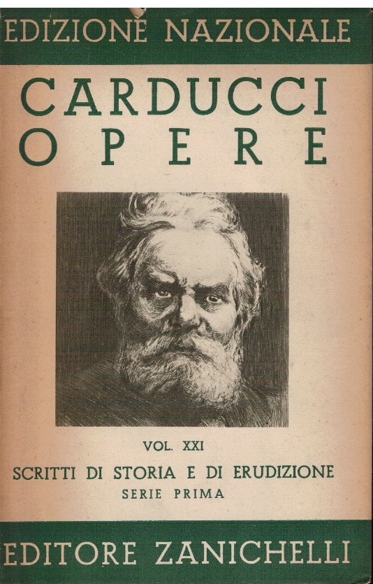 Opere Vol. XXI Scritti di storia e di erudizione Serie …