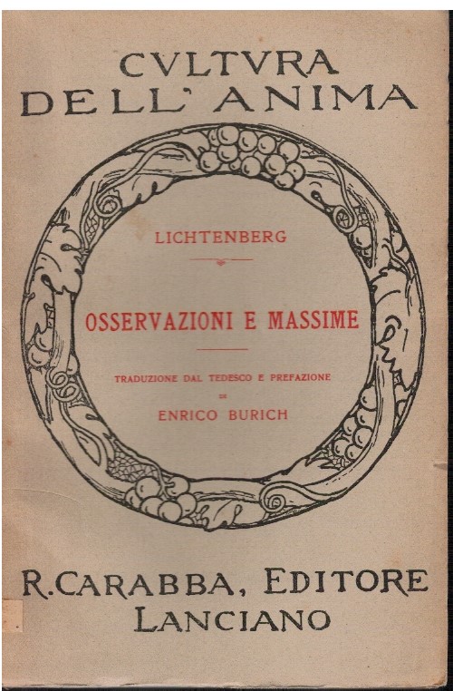 Osservazioni e massime