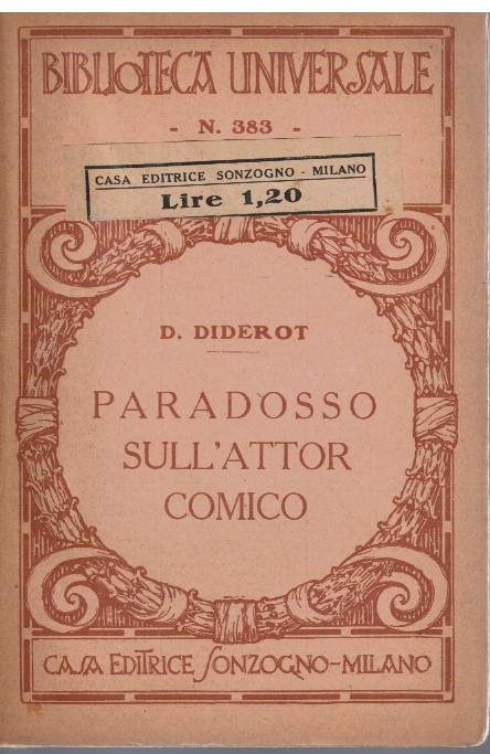 Paradosso sull'attor comico