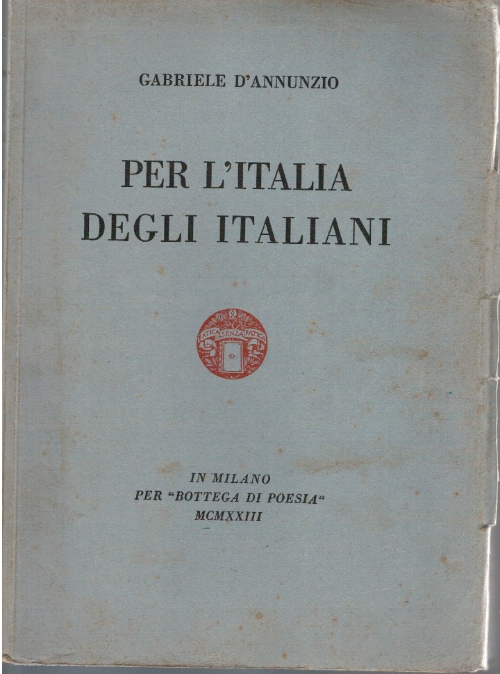 Per l'Italia degli italiani