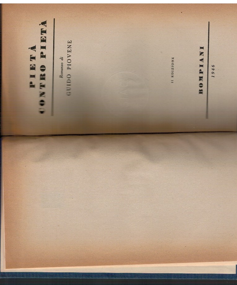 Pietà contro pietà