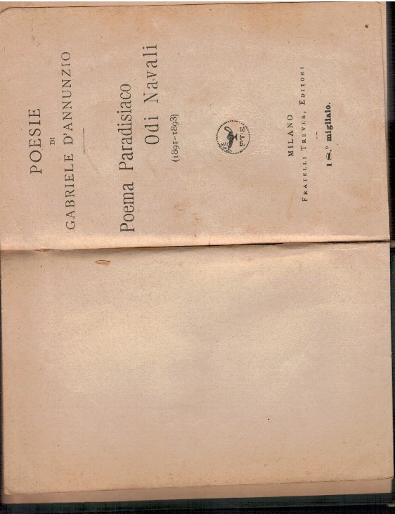 Poema paradisiaco odi navali (1891-1893)