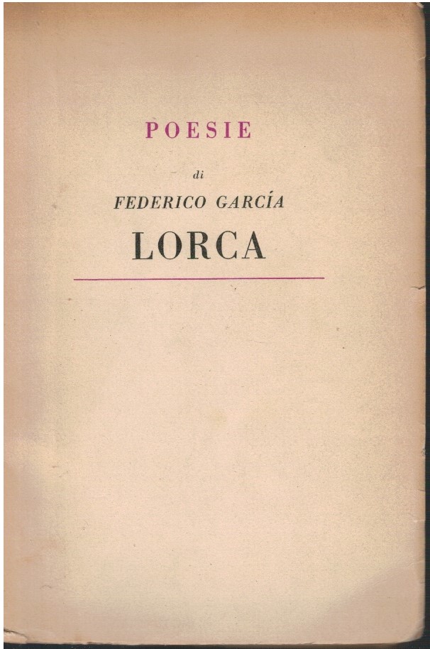 Poesie di Federico Garcia Lorca