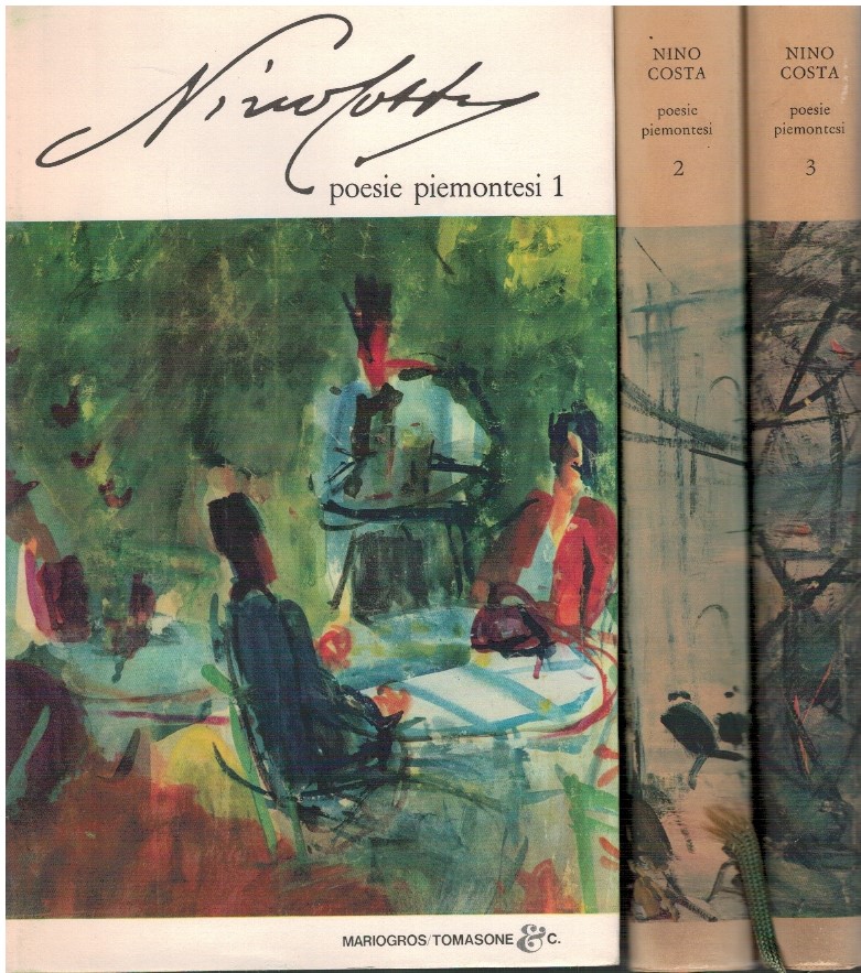 Poesie piemontesi Tre volumi