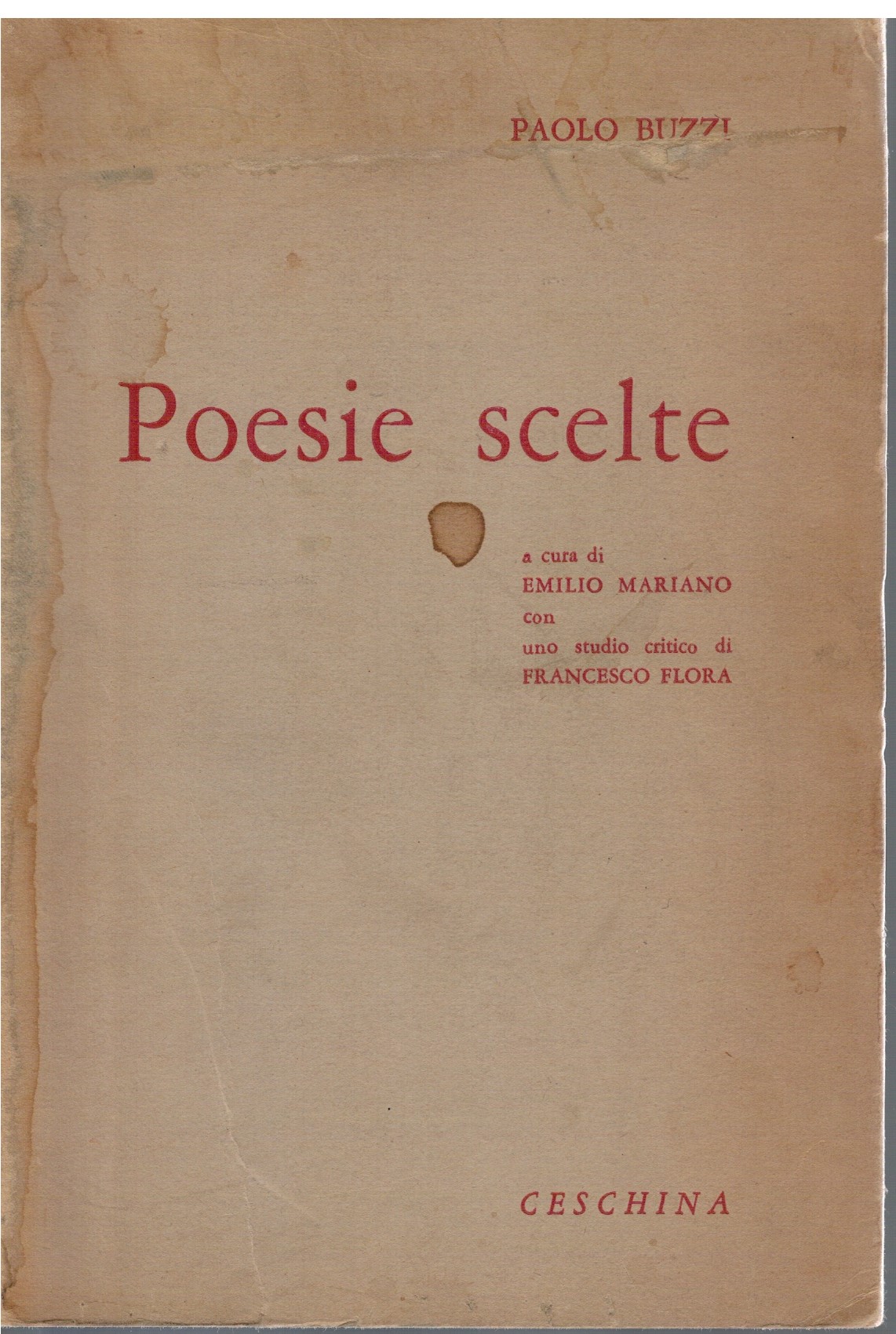 Poesie scelte
