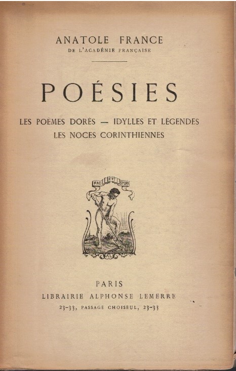 Poésies les poemes dores
