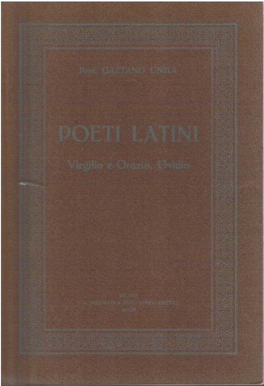 Poeti latini. Virgilio e Orazio, Ovidio