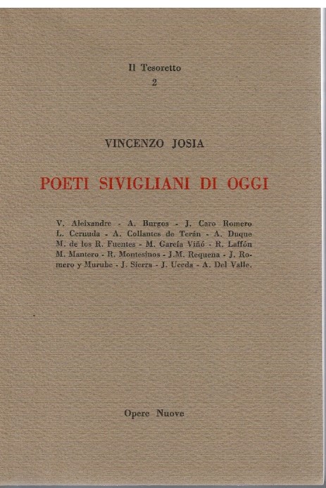 Poeti sivigliani di oggi