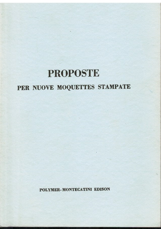Proposte per nuove moquettes stampate