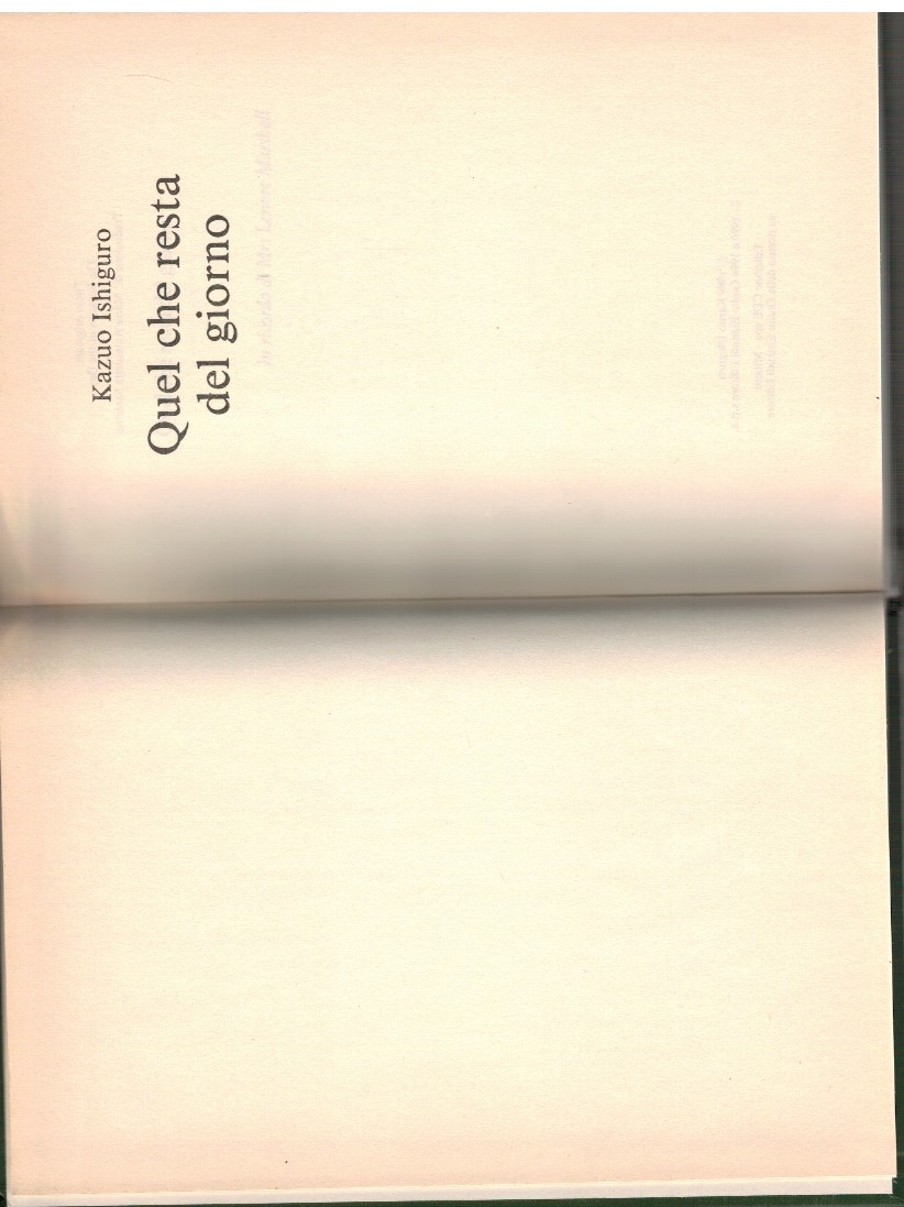 Quel che resta del giorno