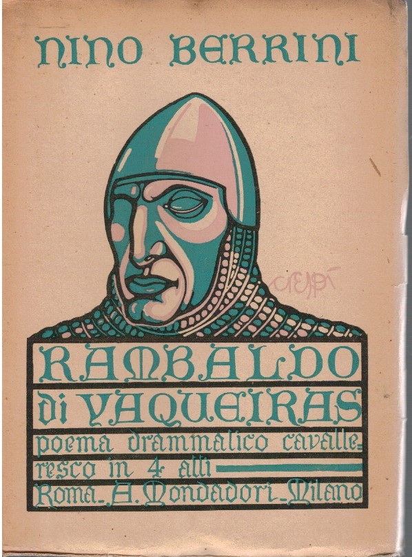 Rambaldo di Vaqueiras, Poema drammatico cavalleresco in 4 atti