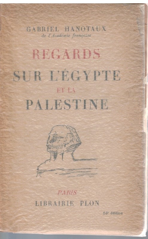 Regards sur l'Egypte et la Palestine