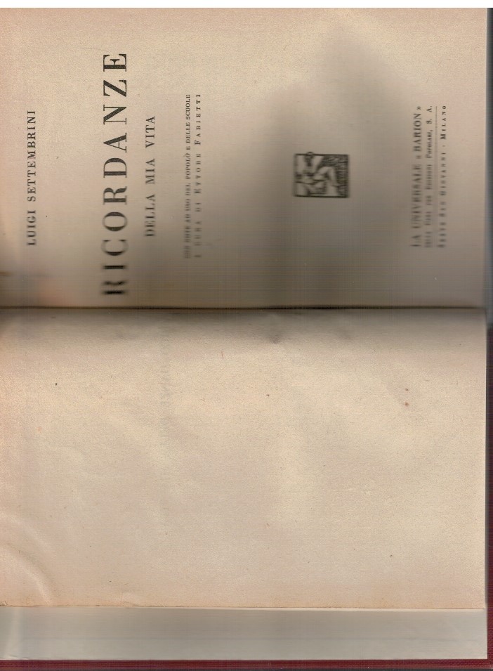 Ricordanze della mia vita