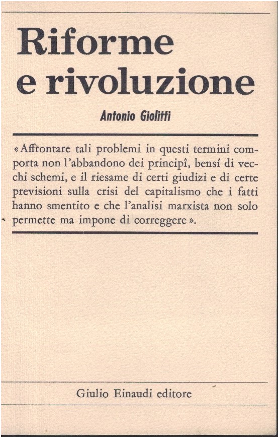 Riforme e rivoluzione