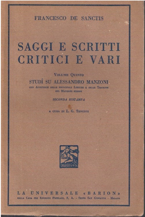 Saggi e scritti critici e vari volume quinto studi su …