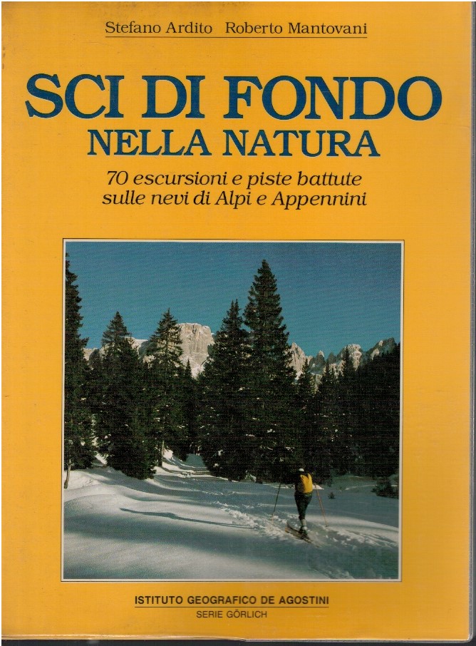 Sci di fondo nella natura