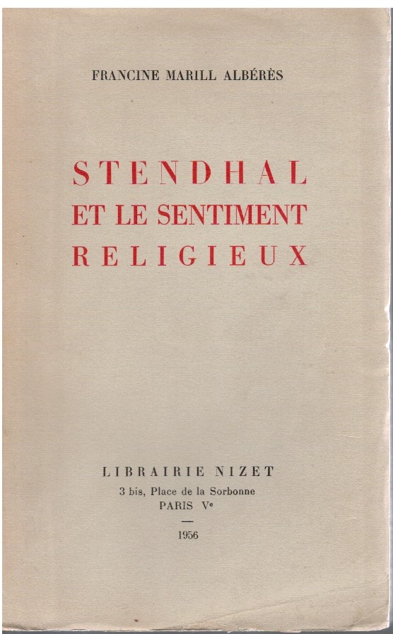 Stendhal et le sentiment religieux
