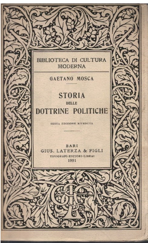 Storia delle dottrine politiche