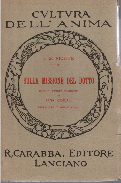 Sulla missione del dotto