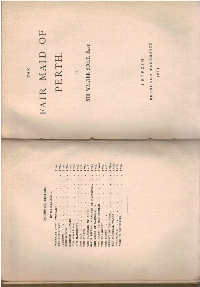 The Fair Maid of Perth