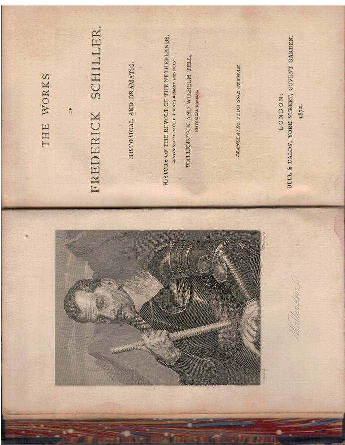 The works of Frederick Schiller historical and dramatic