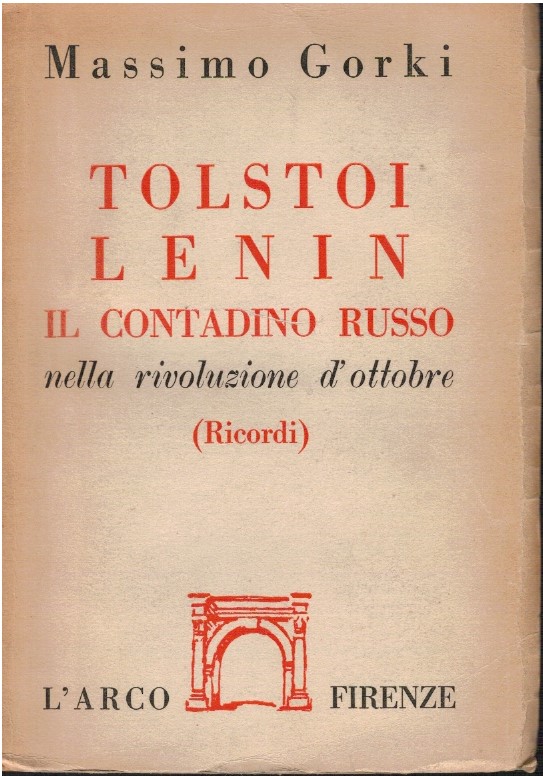 Tolstoi Lenin il contadino russo nella rivoluzione d'ottobre
