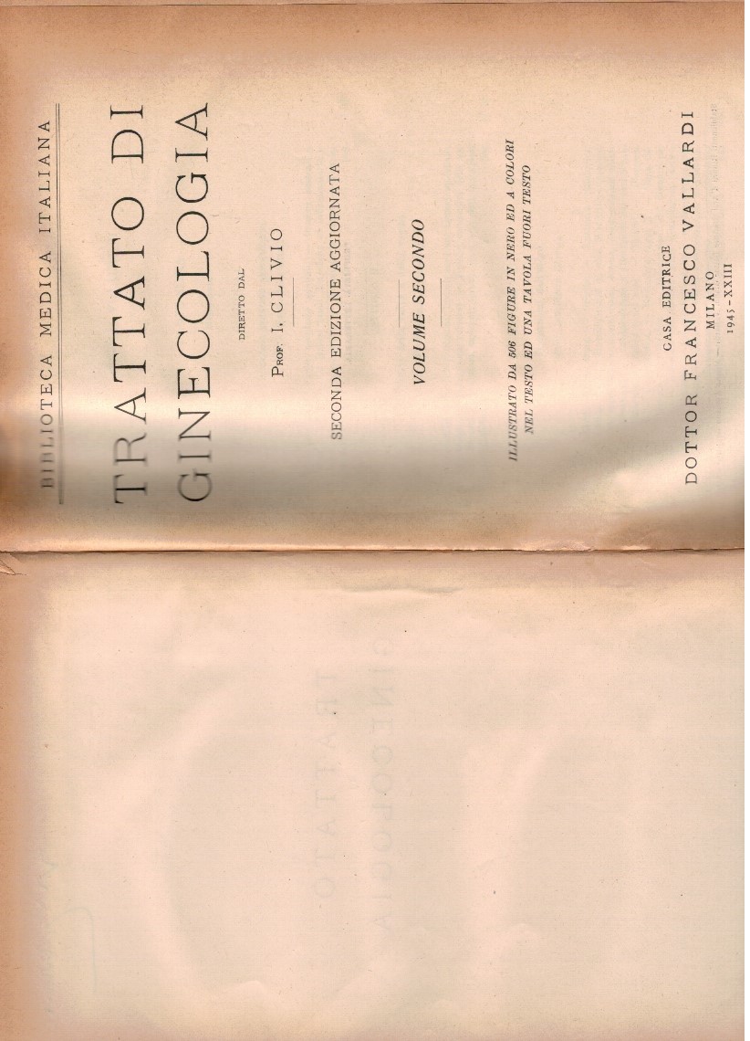 Trattato di ginecologia Vol.II