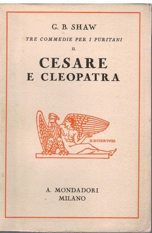 Tre commedie per i puritani II Cesare e Cleopatra