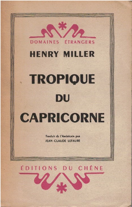 Tropique du capricorne
