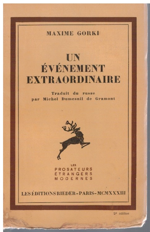 Un evenement extraordinaire