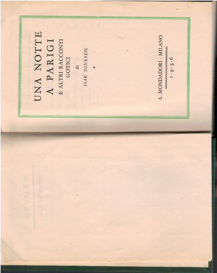 Una notte a Parigi e altri racconti gotici