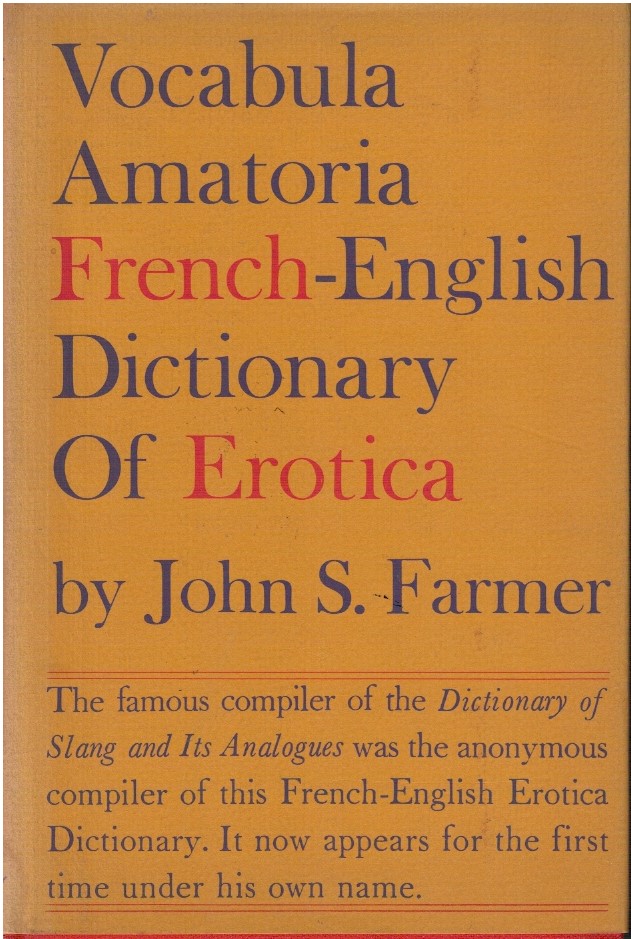 Vocabula Amatoria French-English Dictionary of Erotica