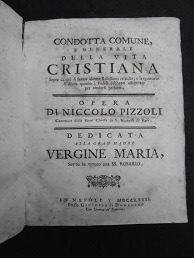 CONDOTTA COMUNE, E GENERALE DELLA VITA CRISTIANA SOPRA DI CUI …