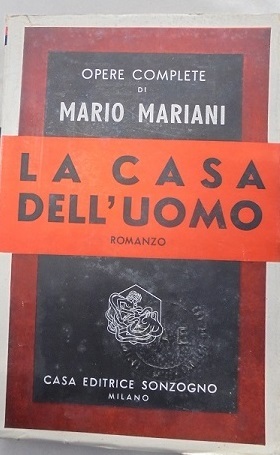 LA CASA DELL`UOMO Romanzo.