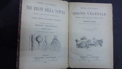 STORIA ILLUSTRATA DEL REGNO VEGETALE SECONDO L`OPERA DEL DOTT. ALOISIO …