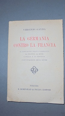 LA GERMANIA CONTRO LA FRANCIA