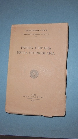 TEORIA E STORIA DELLA STORIOGRAFIA