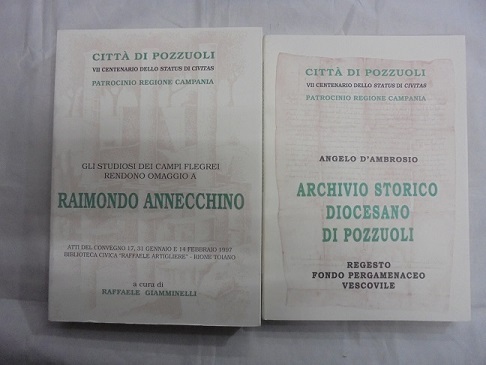 GLI STUDIOSI DEI CAMPI FLEGREI RENDONO OMAGGIO A RAIMONDO ANNECCHINO …