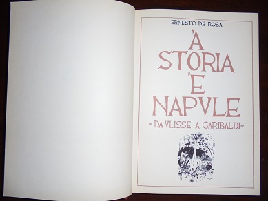 `A STORIA `E NAPULE In versi la storia di Napoli …