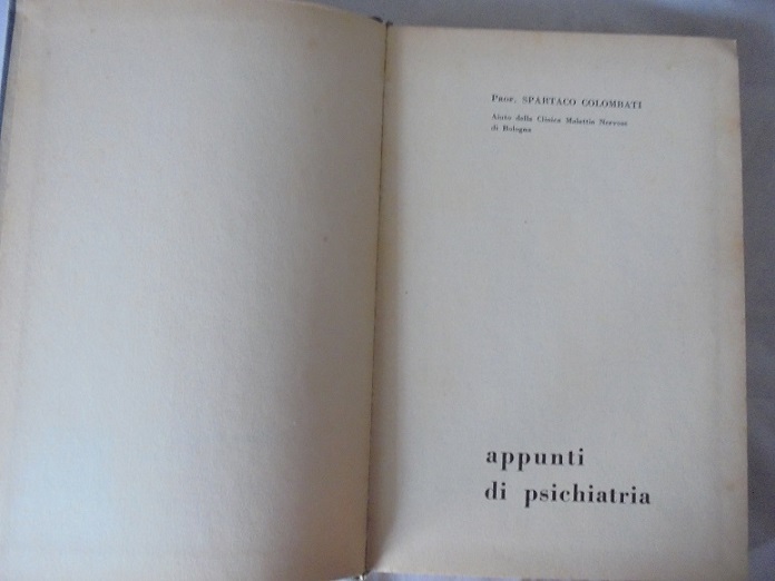 APPUNTI DI PSICHIATRIA