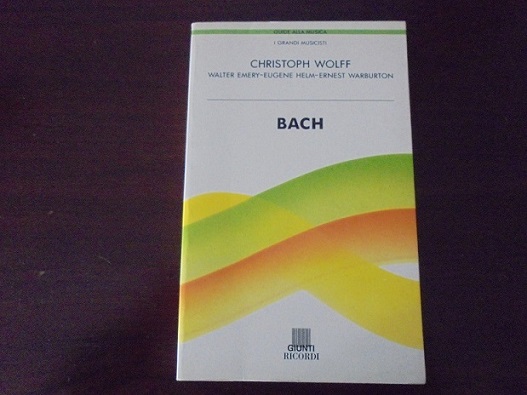 BACH The New Grove.