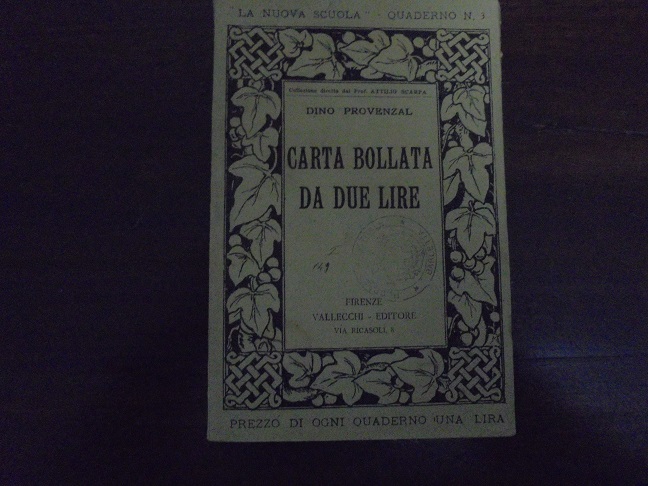 CARTA BOLLATA DA DUE LIRE