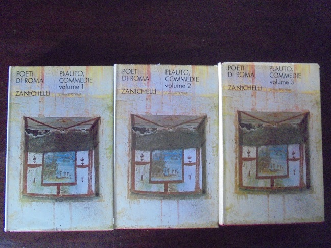 COMMEDIE 3 VOLUMI Testo e versione poetica di Guido Vitali.