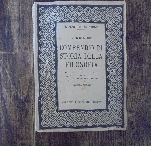 COMPENDIO DI STORIA DELLA FILOSOFIA. VOLUME SECONDO PARTE SECONDA