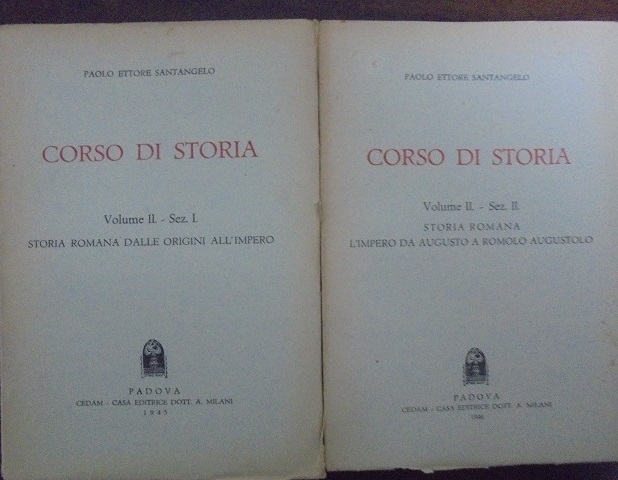 CORSO DI STORIA. 2 VOLUMI. Vol. II Parte Prima: Storia …