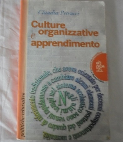 CULTURE E ORGANIZZATIVE APPRENDIMENTO
