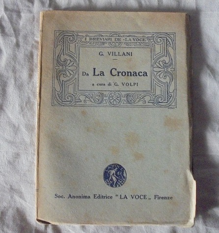 DA LA CRONACA A cura di G. Volpi.