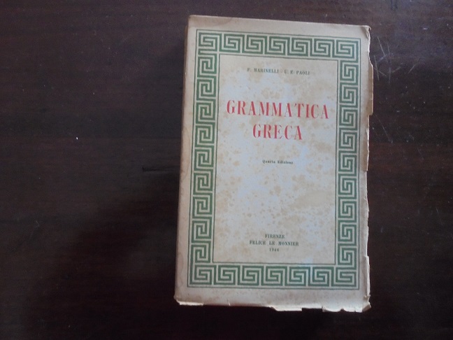 GRAMMATICA GRECA
