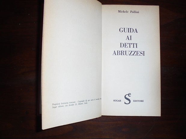 GUIDA AI DETTI ABRUZZESI