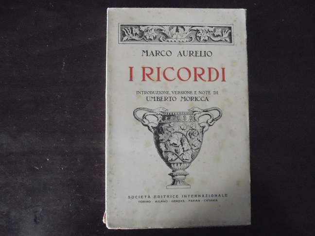 I RICORDI Introduzione, versione e note di Umberto Moricca.